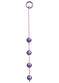 Crystalline Beads Med Purple