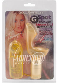 Tawny`s Yellow G Spot Tickler