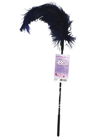 Ostrich Feather Blue Tickler