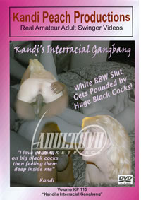 Kandi Peach 115: Kandi's Interracial Gangbang