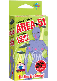 Travel Size Area 51 Love Doll