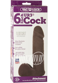 Vac-u-lock Ur3 Cock 6 Black