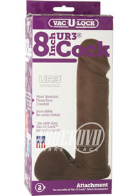 Vac-u-lock Ur3 Cock 8 Black