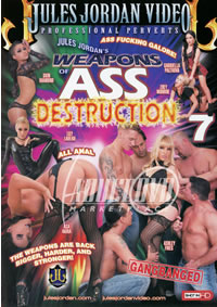 Weapons Of Ass Destruction 7 - DVD - Jules Jordan Video