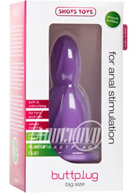 Shots Big Buttplug Purple