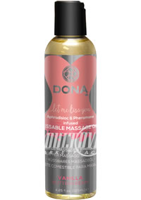 Dona Kissable Massage Oil Vanilla 4oz