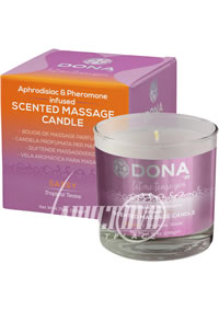 Dona Massage Candle Tropical Tease 7.5oz