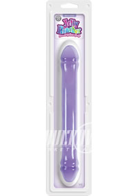 Jelly Rancher Double Dong Smooth Purple