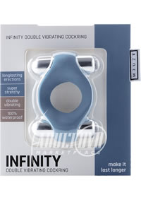 Mjuze Infinity Double Vibe C-ring Blue