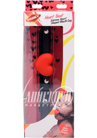 Frisky Silicone Heart Shaped Mouth Gag