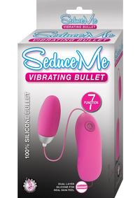 Seduce Me Vibrating Bullet Pink