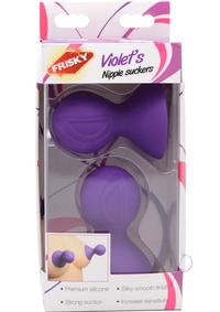 Frisky Violets Nipple Suckers