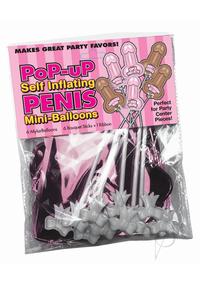 Bpn Penis Pop Up Balloons 6pk
