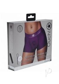 Ouch Vibe Strap On Boxer M/l Purple