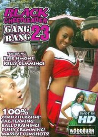 Black Cheerleader Gang Bang 23
