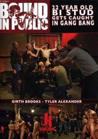 Bound in Public 16 - 22 Year Old Bi Stud in a Gangbang