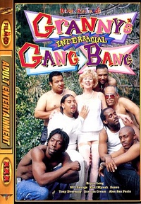Granny's Interracial Gang Bang