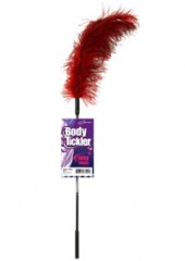 Ostrich Feather Red Tickler