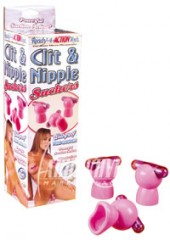R4A Nipple And Clit Sucker Set
