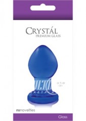 Crystal Plug Small Blue