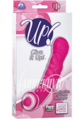Up Give It Up 10 Func Sil Massager Pink