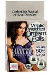 Weighted Orgasm Balls - Metallic