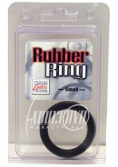 Rubber Cock Ring Small Black